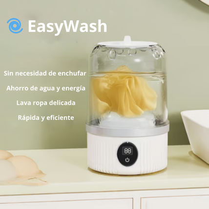 🌀EasyWash — 🧺 ¡Ropa limpia en solo minutos, estés donde estés! 🌎✨